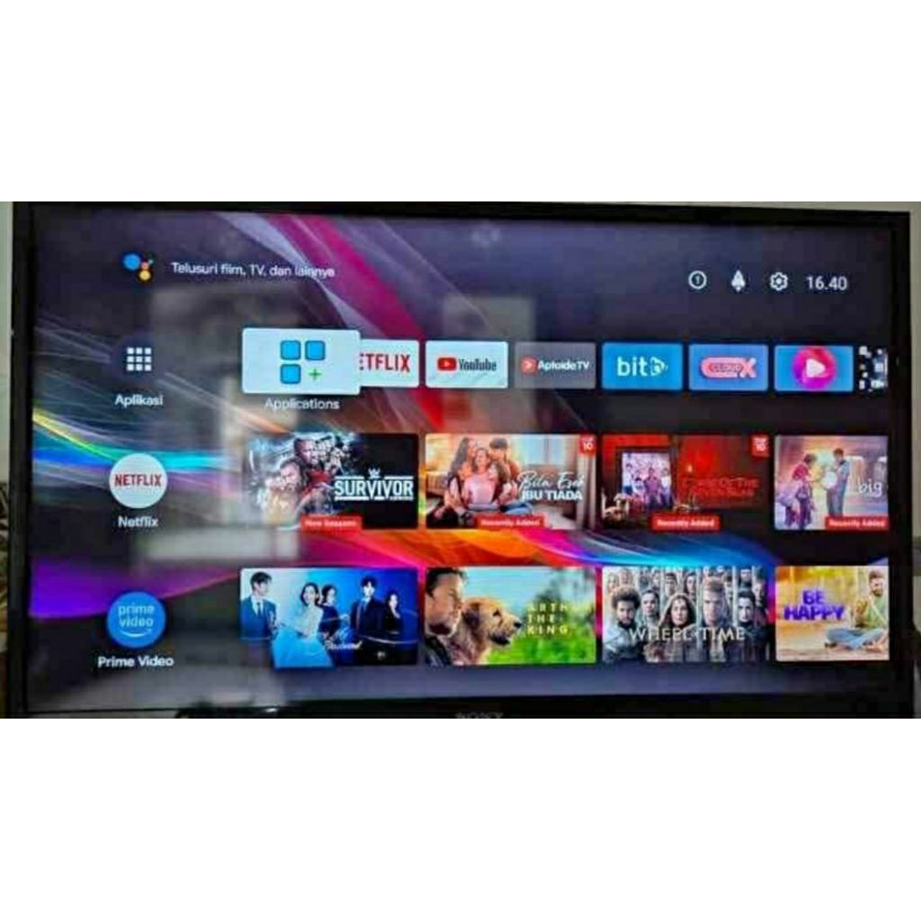 STB ANDROID TV REMOTE VOICE RAM 2GB ROM 32GB