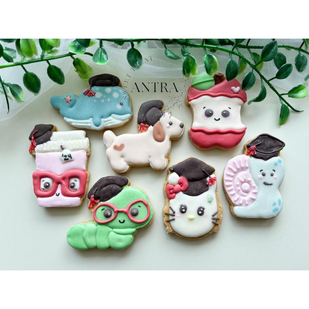 

Cookies GRADUATION - Character Icing Sugar / Kukis Hias