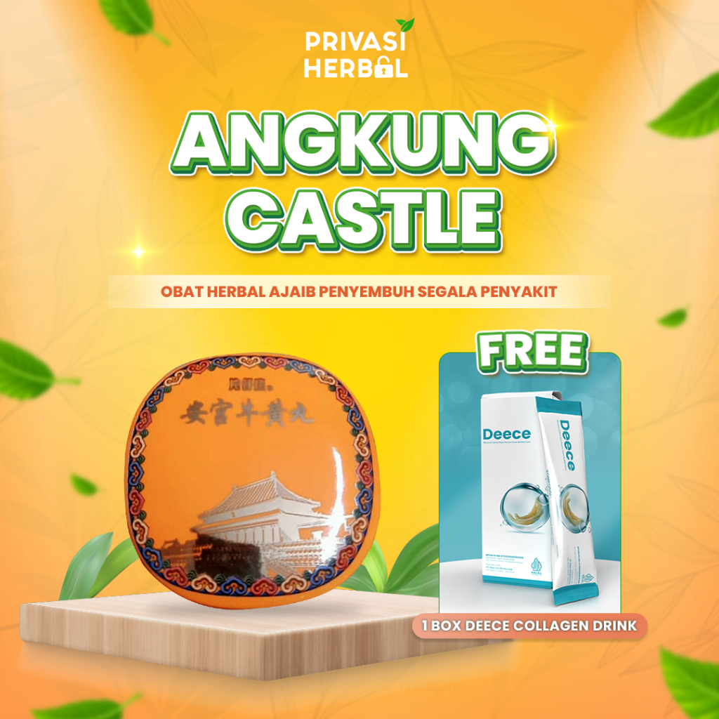 OBAT STROKE ANGKUNG CASTLE ORIGINAL CINA Obat Stroke Herbal Cina Angong Niuhuang Wan Angkung Origina