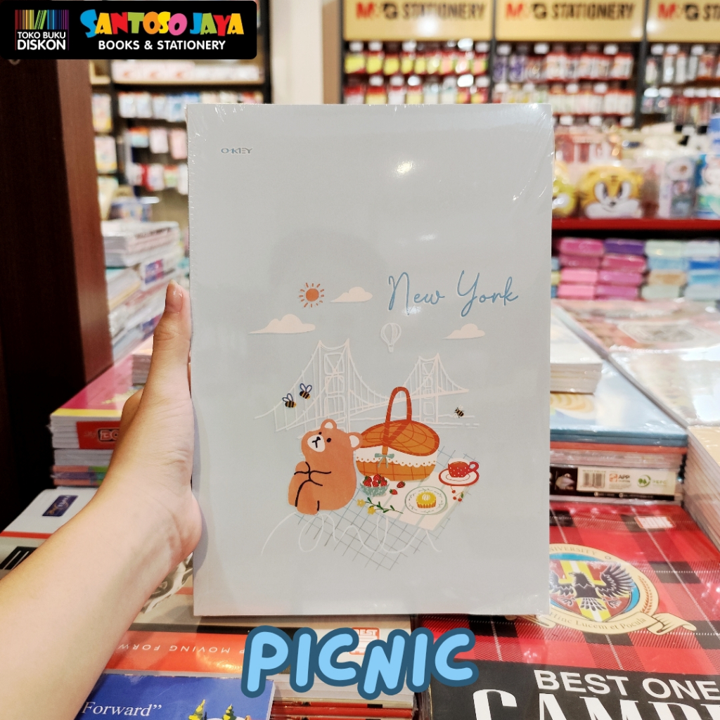 

Buku Tulis Boxy OKEY by Kiky 98 Lembar B5 17.5x25 cm SATUAN/ECER