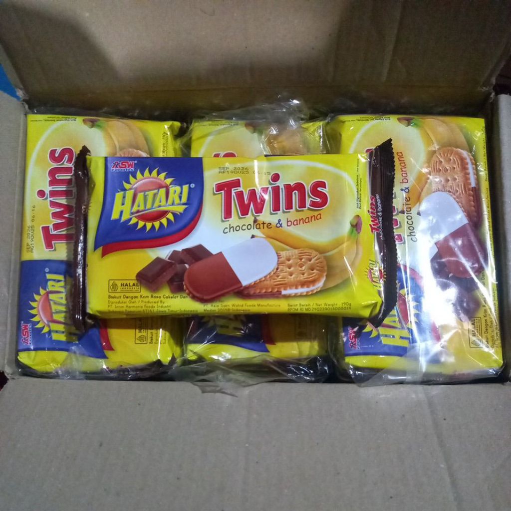 

HATARI TWINS CHOCO&BANANA 190GR