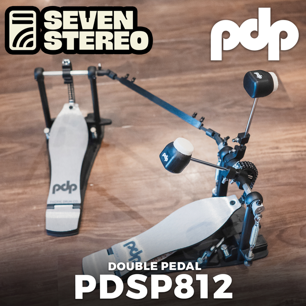 PDP 800 Series Double Pedal - PDP Pacific Drum PDDP812 Doube Pedal Drum