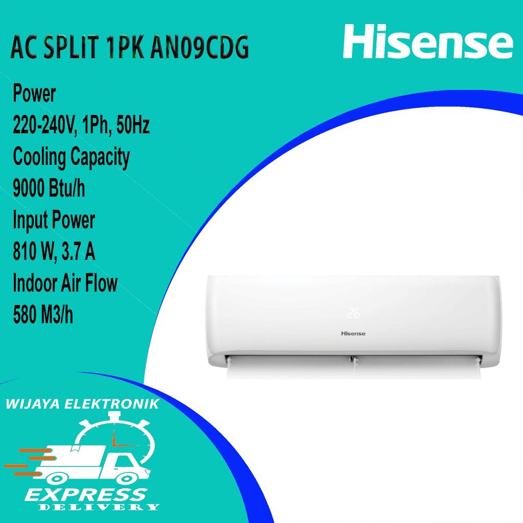 AC HISENSE 1 PK AN09CDG / AC HISENSE / AN 09 CDG