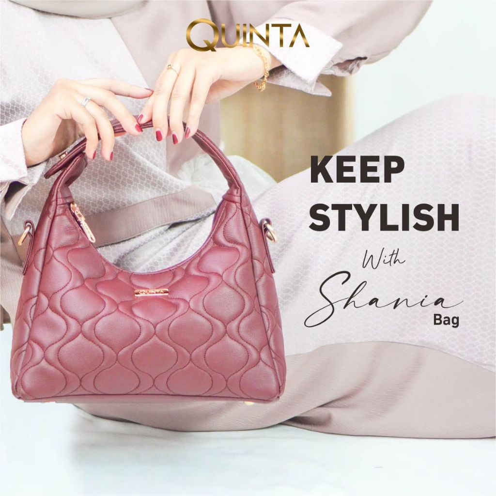 QUINTA BAG Tas Quinta SHANIA tas slempang premium bergaransi