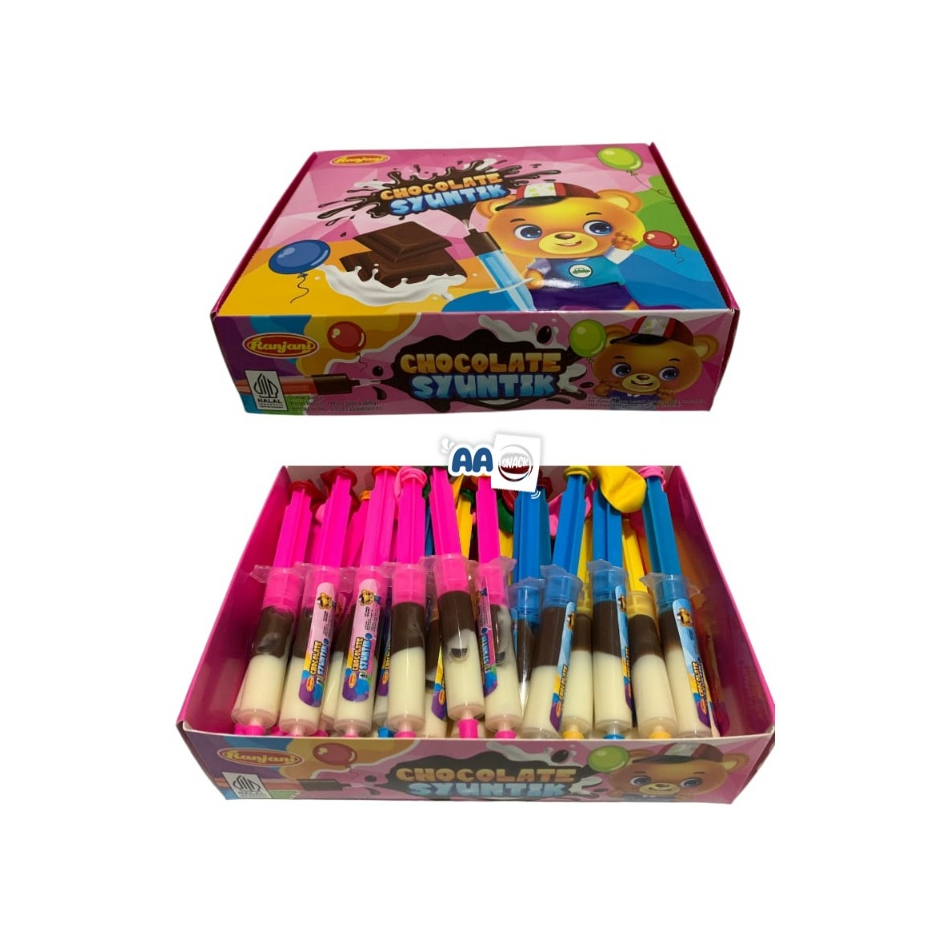 

RANJANI CHOCOLATE SUNTIK ISI 30