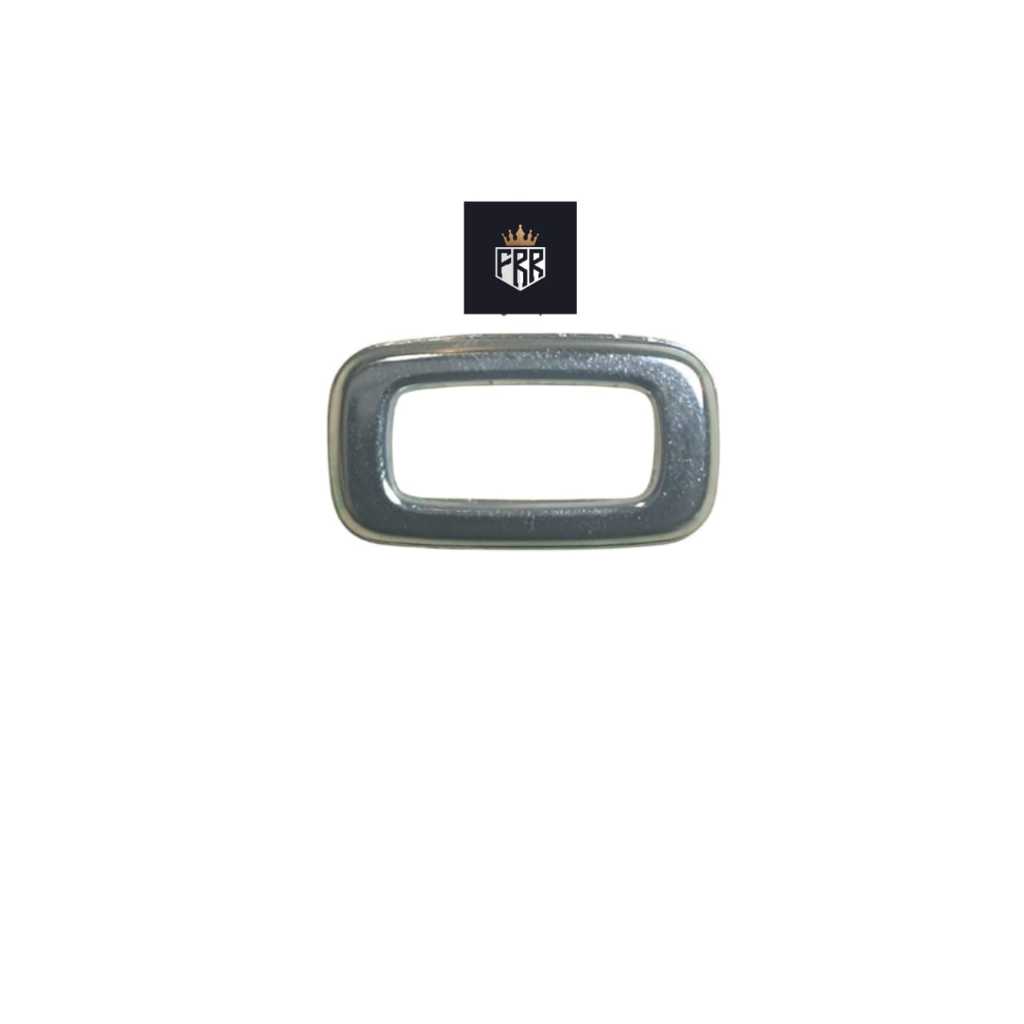 Emblem Logo Huruf New SCOOPY 2021 - 2023 2024 Warna Silver Timbul 3D Original Huruf O