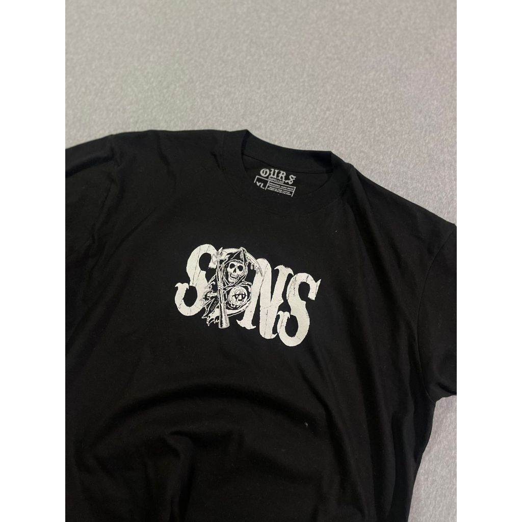 OURS - Kaos Bootleg Sons Of Anarchy