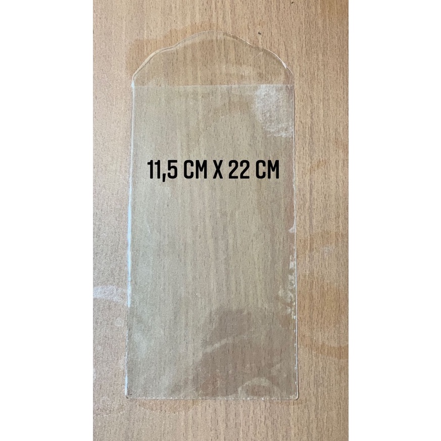 

Plastik Kantong Mika uk 115 x 22 plus penutup Kantong SPP Termurah 1 pack 1 pcs KODE B1Y6