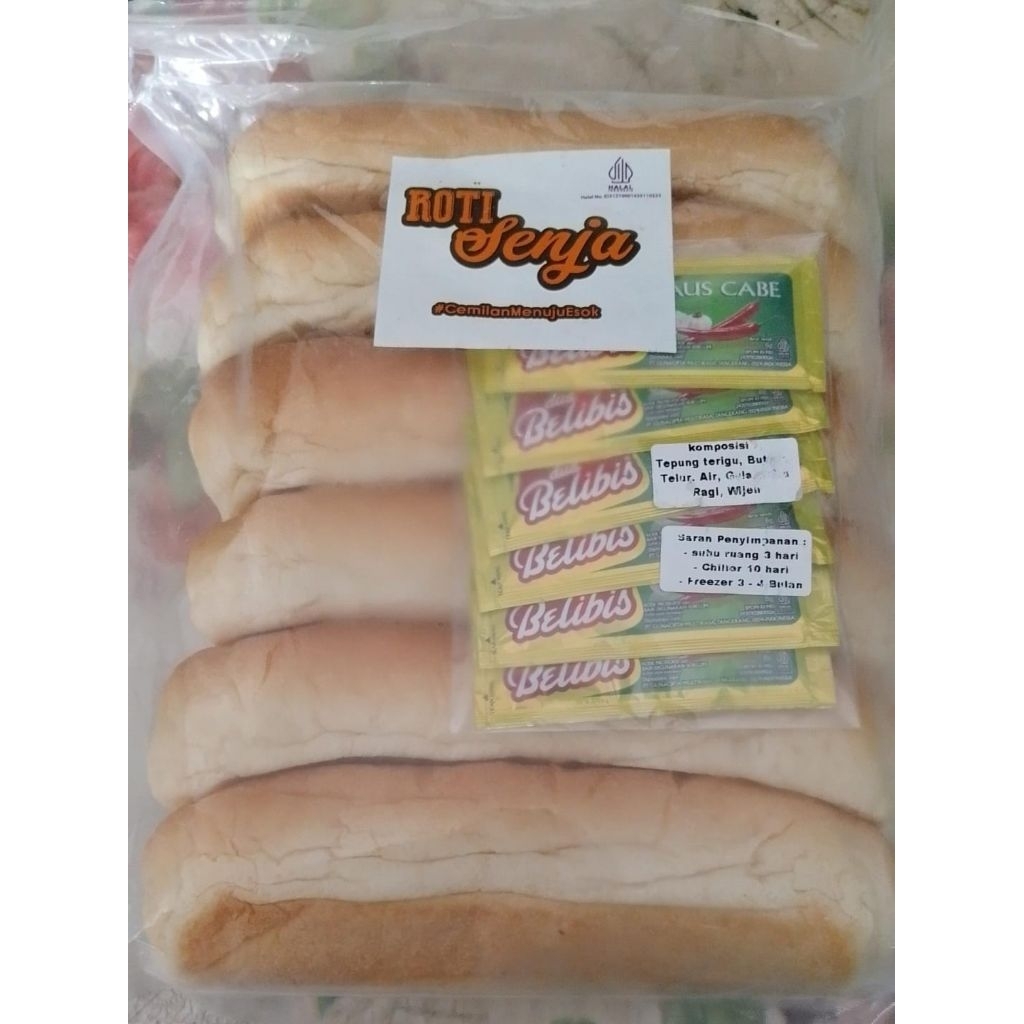 

roti senja roti hotdog isi 6