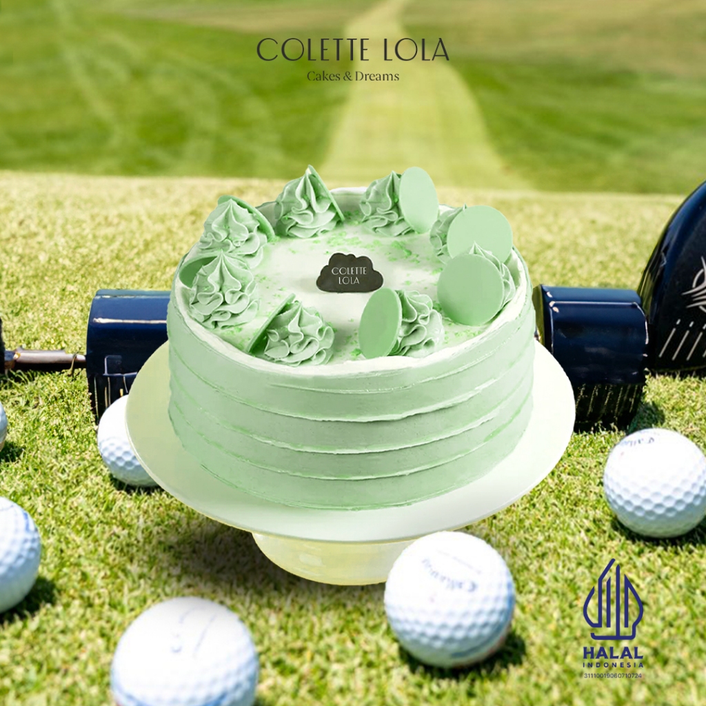 

Kue / Cake Colette Lola Pandan Sensation - Round 20cm