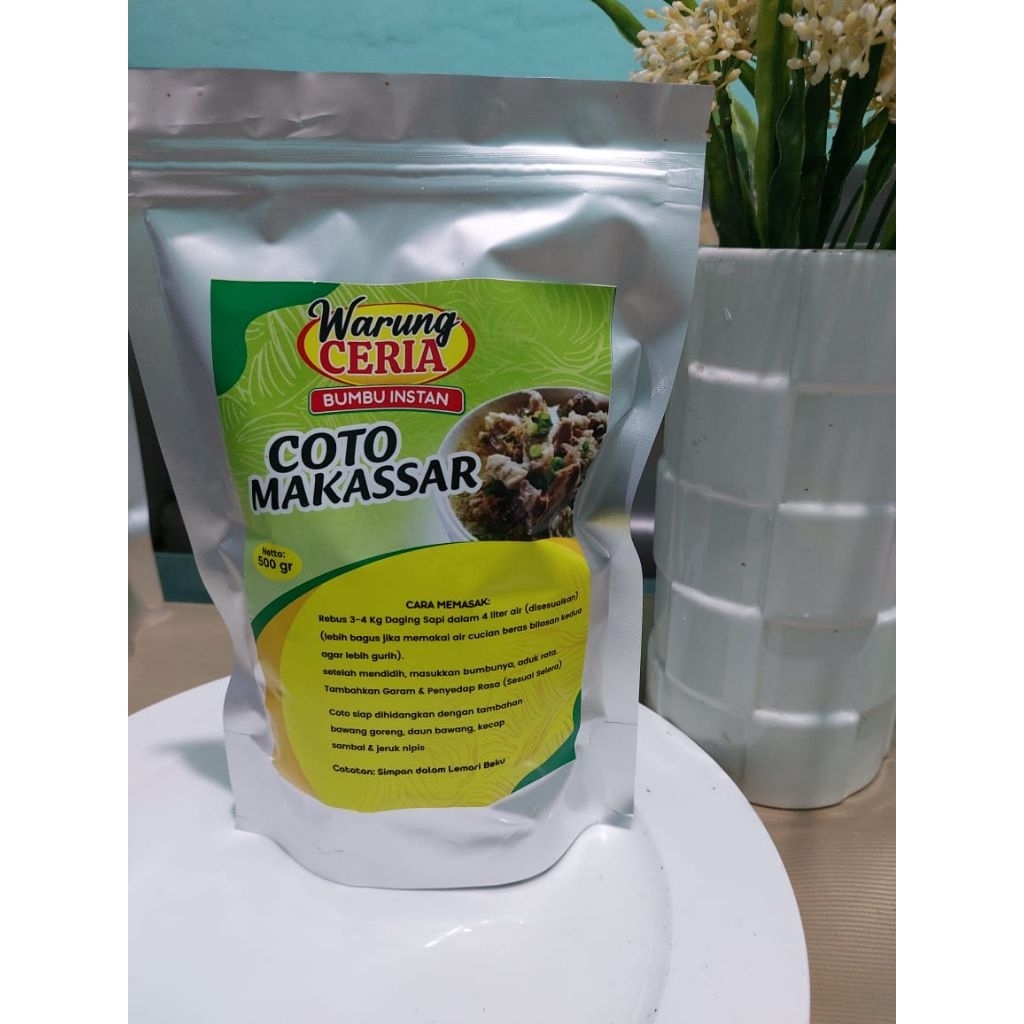 

Bumbu Coto Mama Leha – Resep Asli Makassar, Siap Pakai & Tanpa Pengawet - 500gr