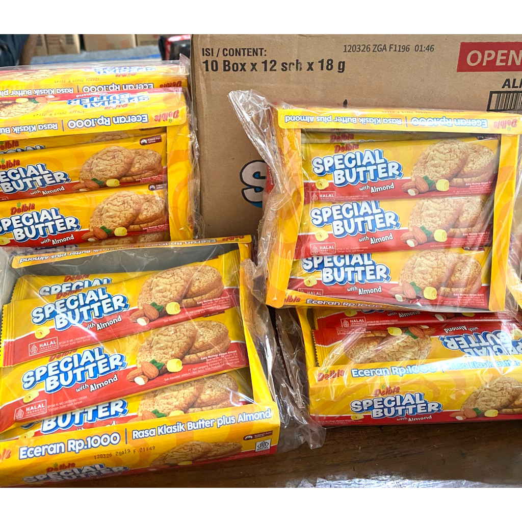 

DELBIS SPESIAL BUTTER 1 DUS ISI 10 x 12 sachet