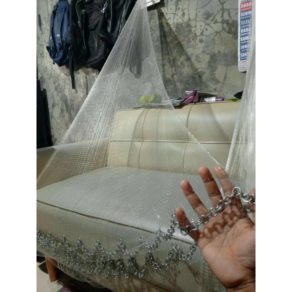 jala ikan wader lubang ½in panjang 1,6m