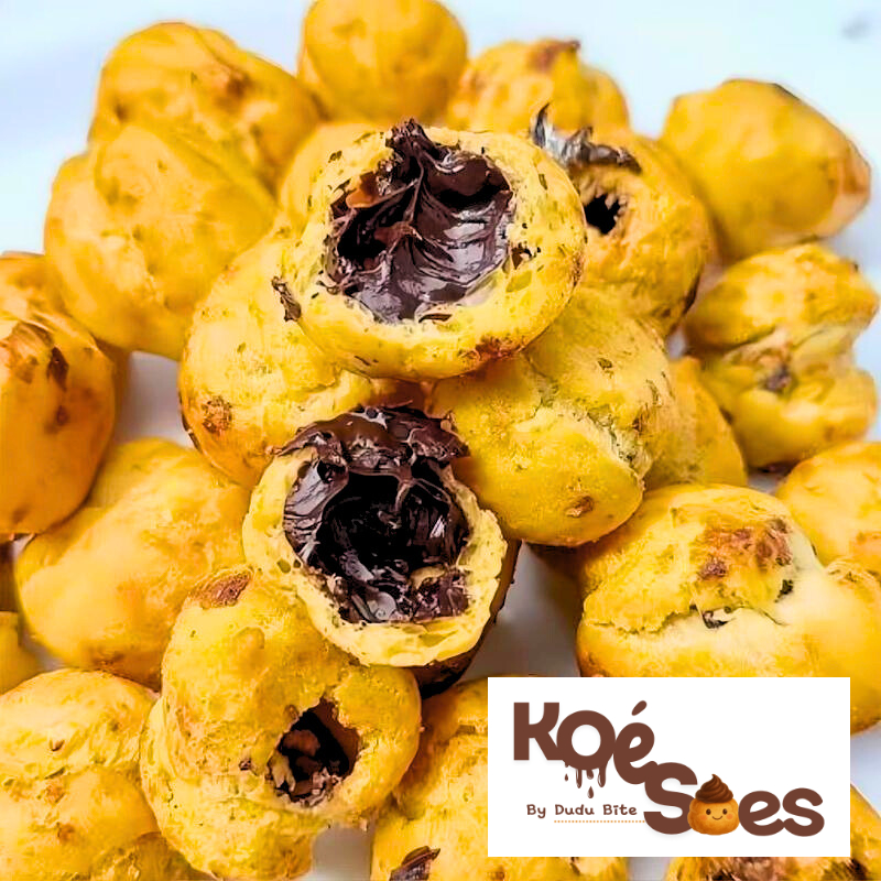 

Kue Sus Coklat / Kue Soes Coklat / Sus Kering Gurih