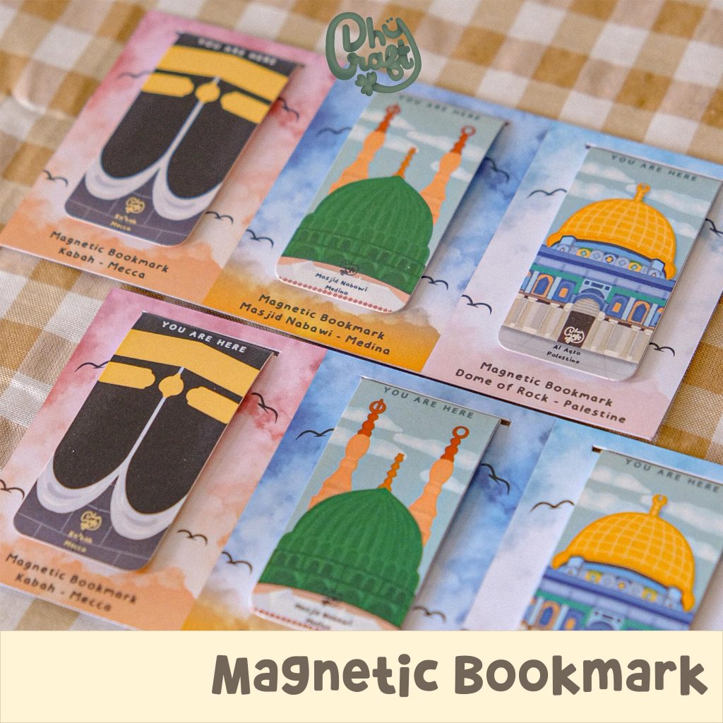 

Magnetic Bookmark // Pembatas Magnet // Pembatas Buku by Dhycraft