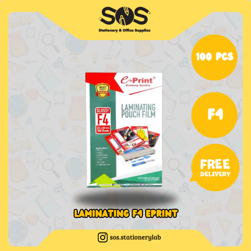 

Laminating Pouch Film F4 Eprint