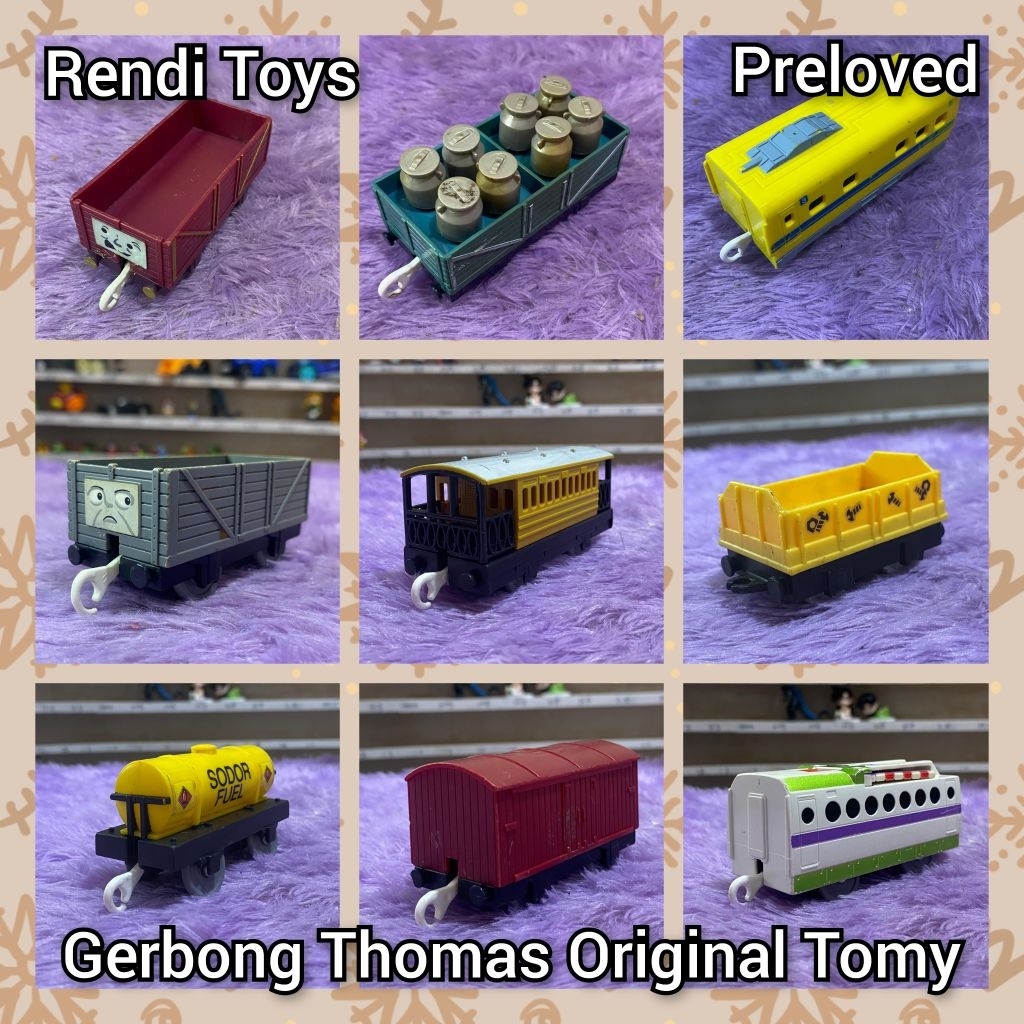 Gerbong Thomas Original Takara Tomy Termurah Diecast Gerbong Kereta Thomas Takara Tomy Termurah
