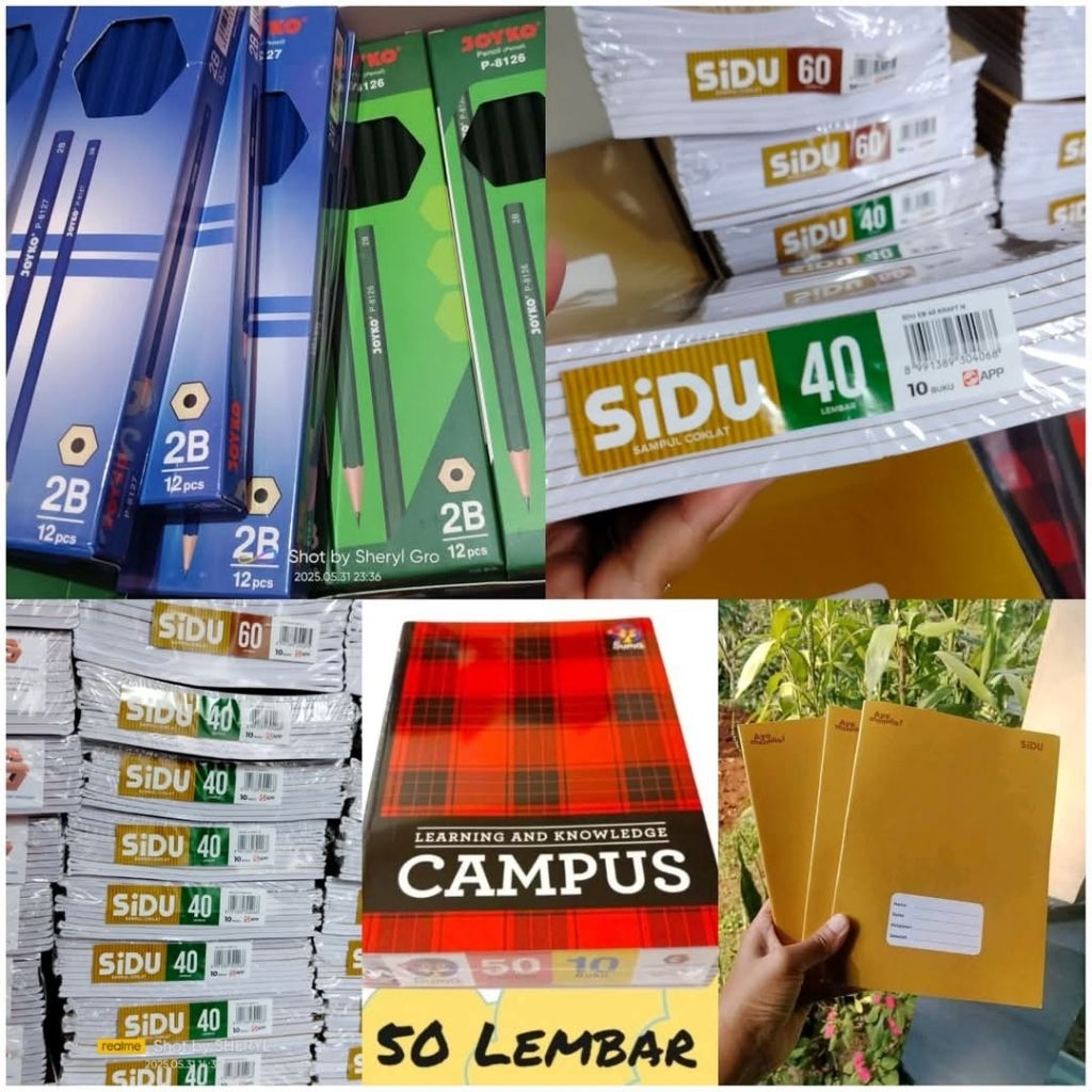 

buku sidu 60 lembar harga 1 pack