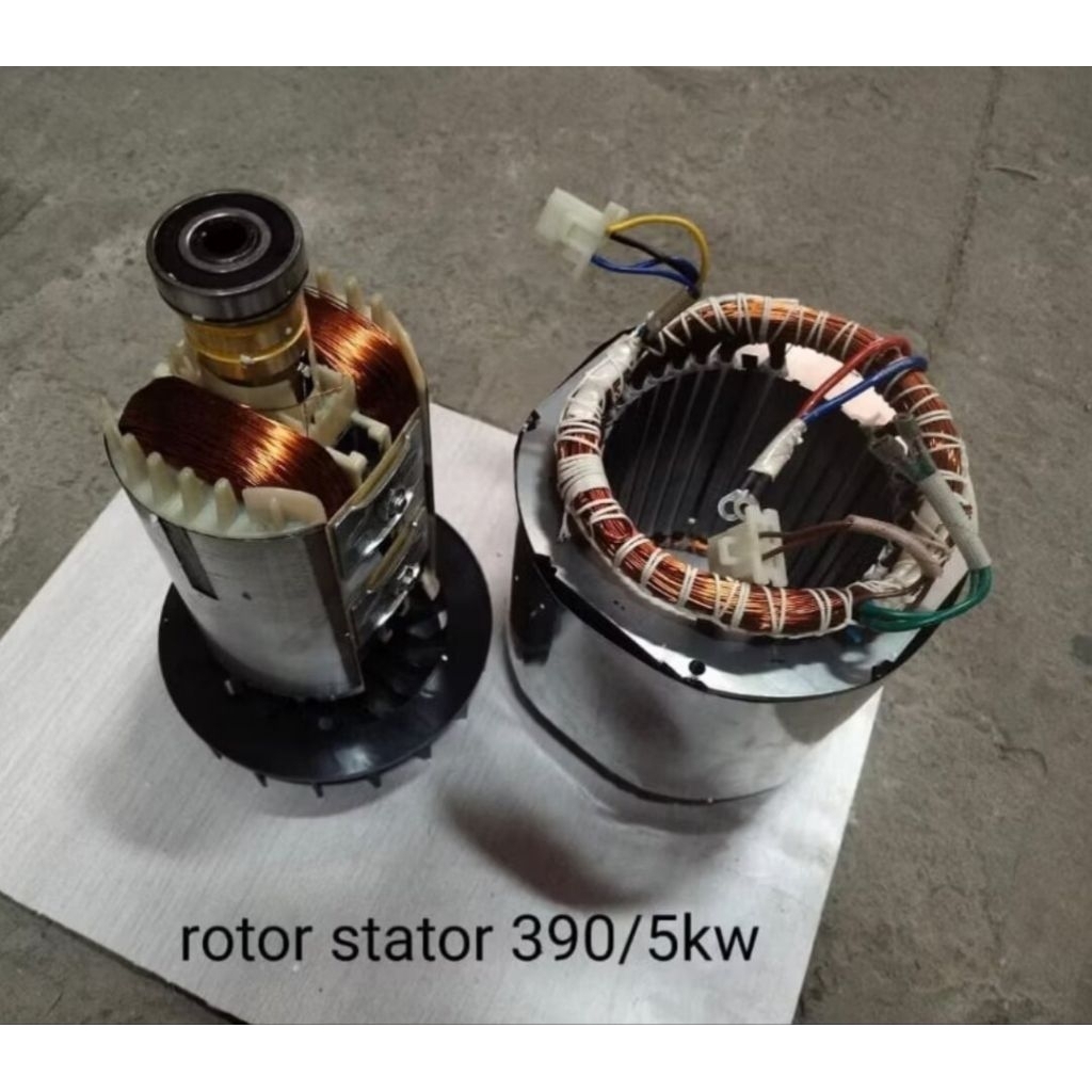 5000 Watt / GX390 rotor + stator (gulungan dinamo) untuk genset 5000 Watt bensin murni
