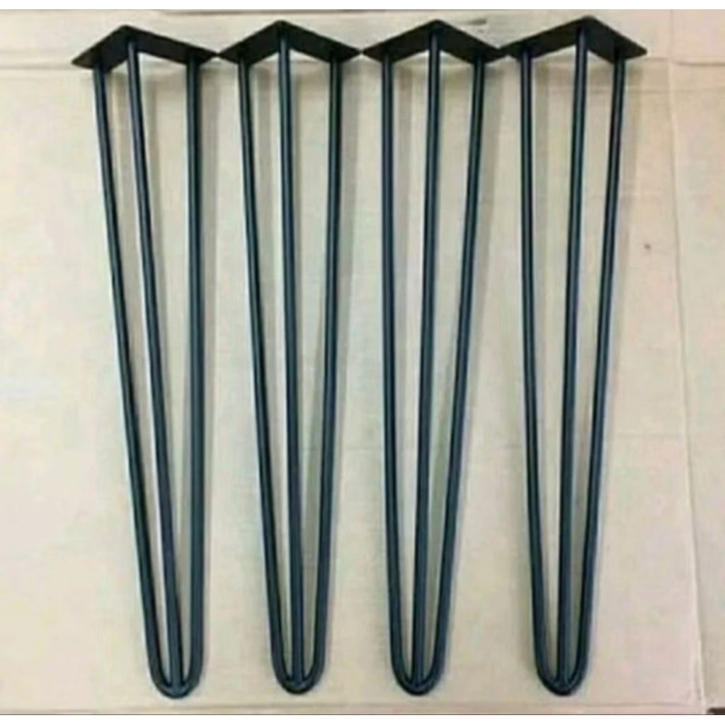 kaki besi hairpin/ kaki meja tinggi 50 cm