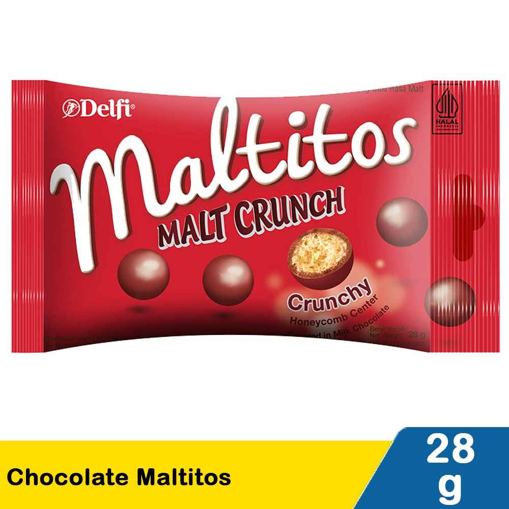 

delfi chocolate maltitos 28g