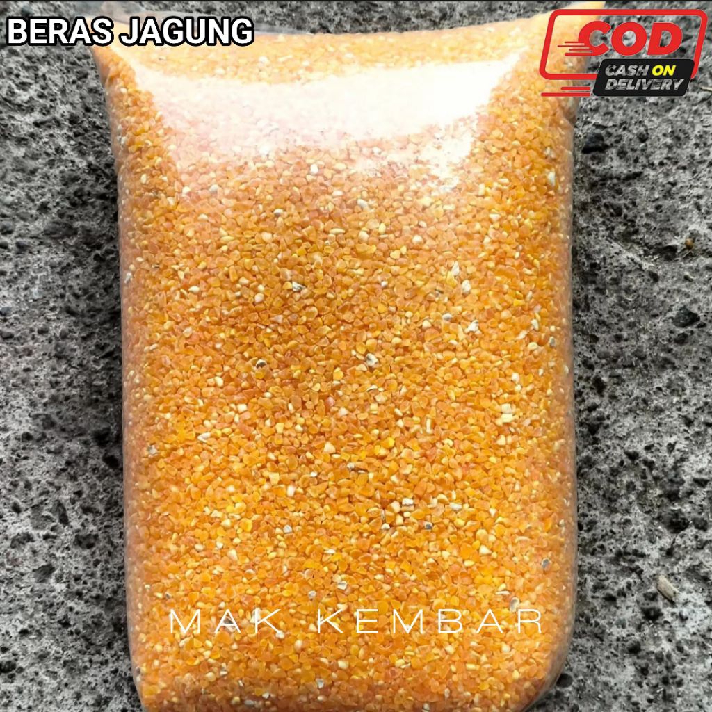 

Beras Jagung Kemasan 1 KG Berasan Jagung Super Pilihan Terbaik Untuk Kesehatan Dan Diet