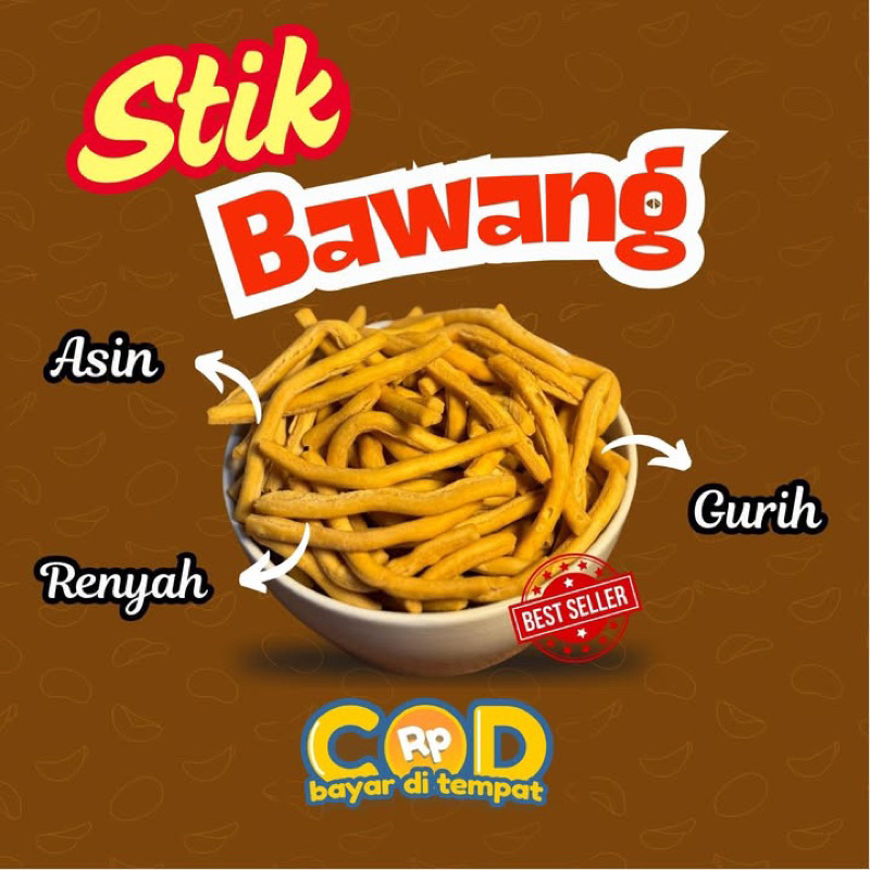 

Cemilan Snack 1KG VIRAL Stik Bawang BEST SELLER COD BAYAR DITEMPAT