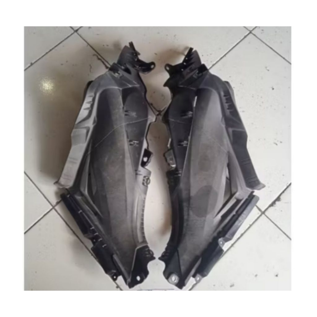 dek cover kiping sayap dalam pinggir depan set original ori kawasaki edge