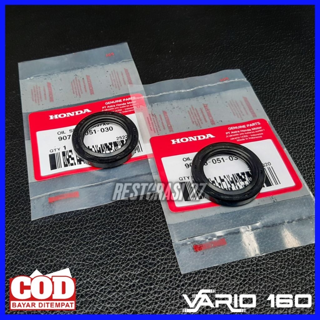 Seal Roda Depan Kiri Kanan Honda Vario 160 Karet Seal Sil Debu Roda depan Honda Vario 160 Seal Dust 
