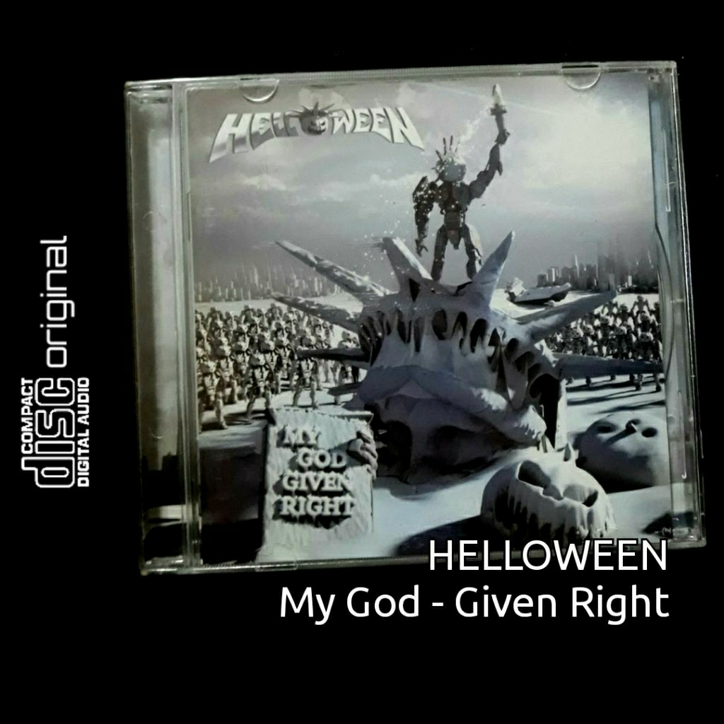 cd musik speed metal HELLOWEEN MY GOD GIVEN RIGHT import Japan