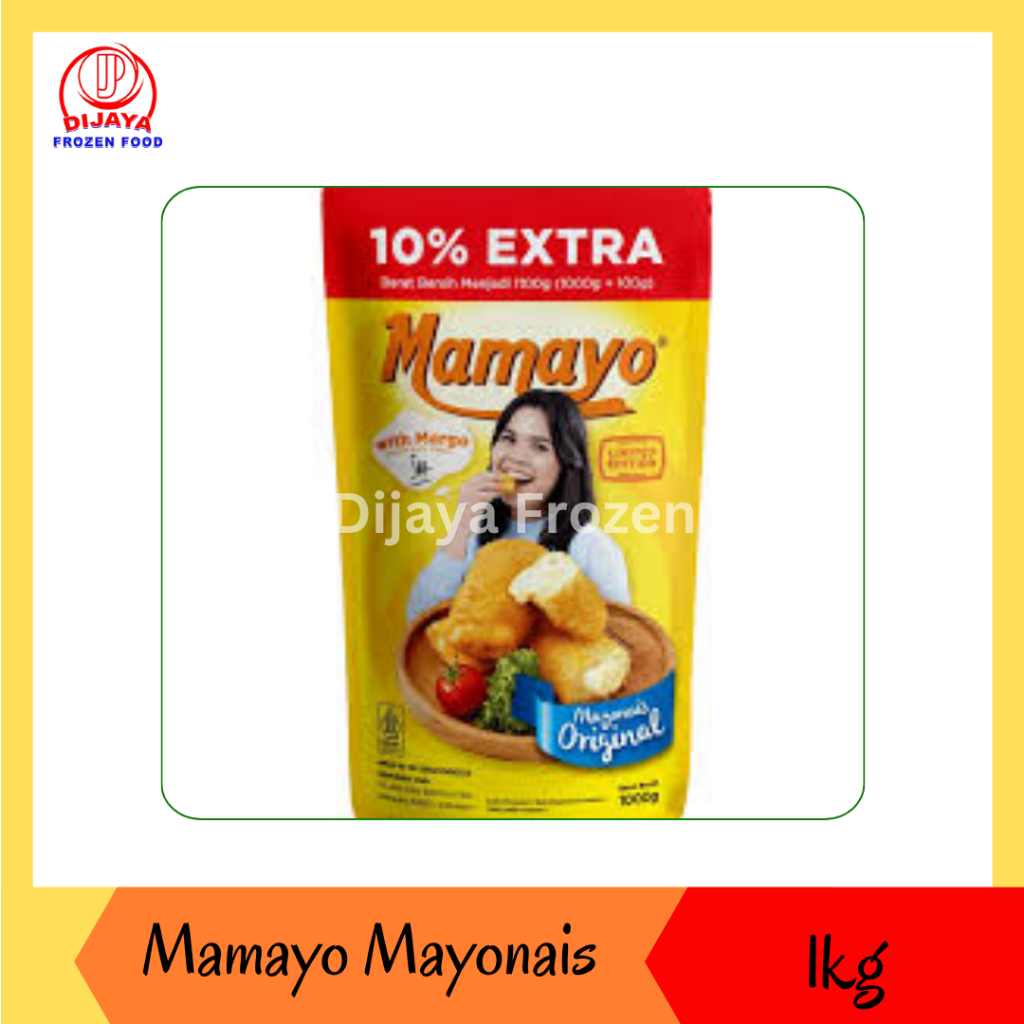 

Mamayo Mayonais Original I Saus Mayonais Ukuran 1kg, 500gr & 200gr