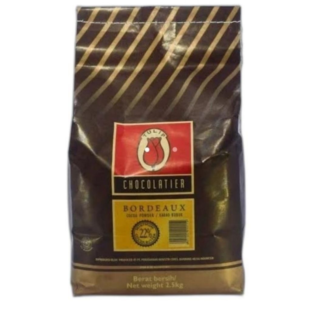 

coklat bubuk tulip bordeaux 2,5kg