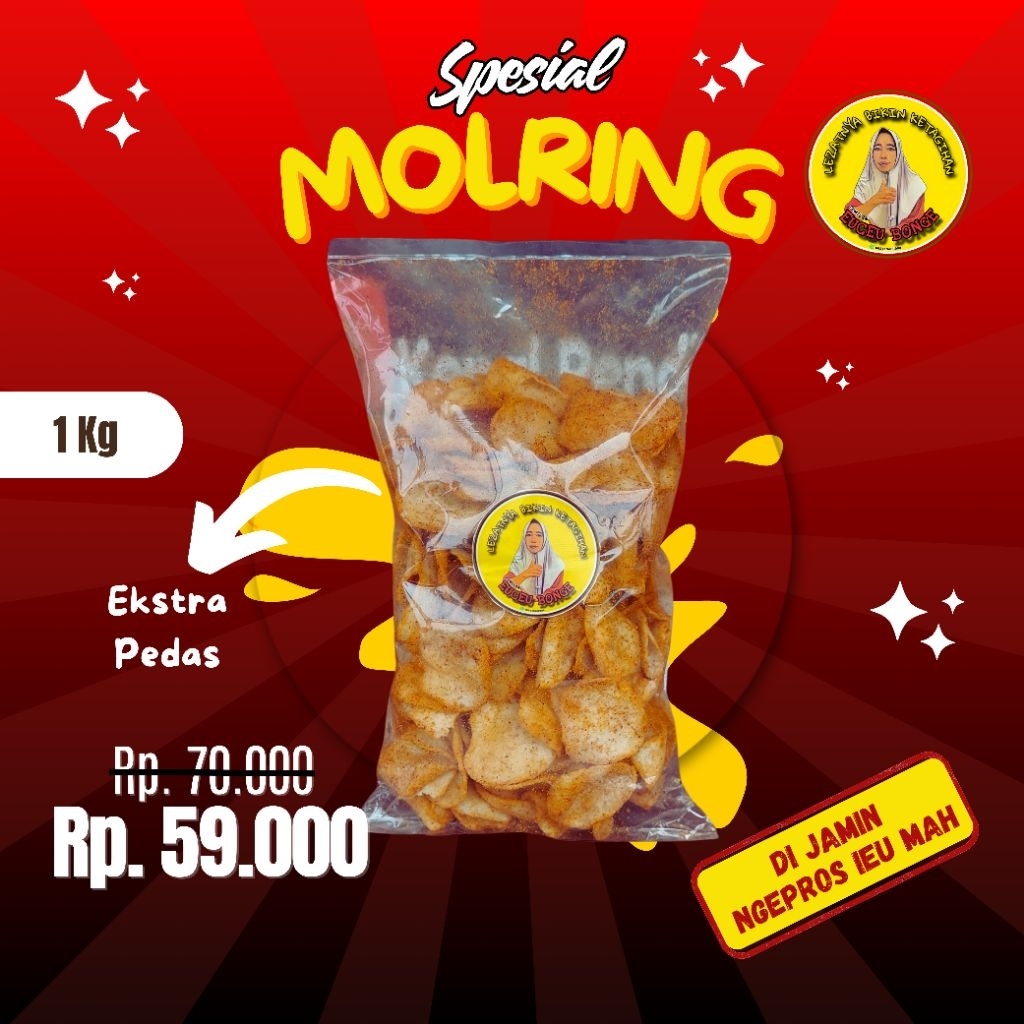 

Morling 1KG Cemilan eceu bonge Snack & Food Cemilan Makanan
