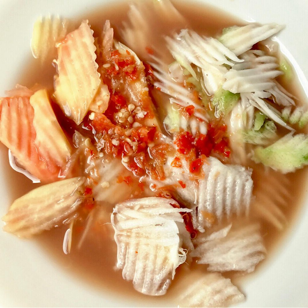 

Rujak Kuah Pindang ( asin )