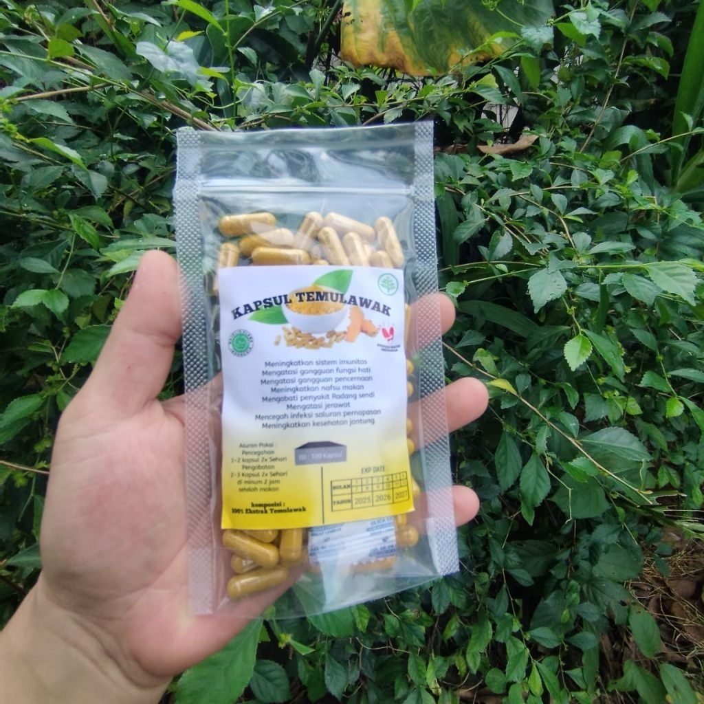 

Kapsul Temulawak Herbal { isi 100 kapsul }