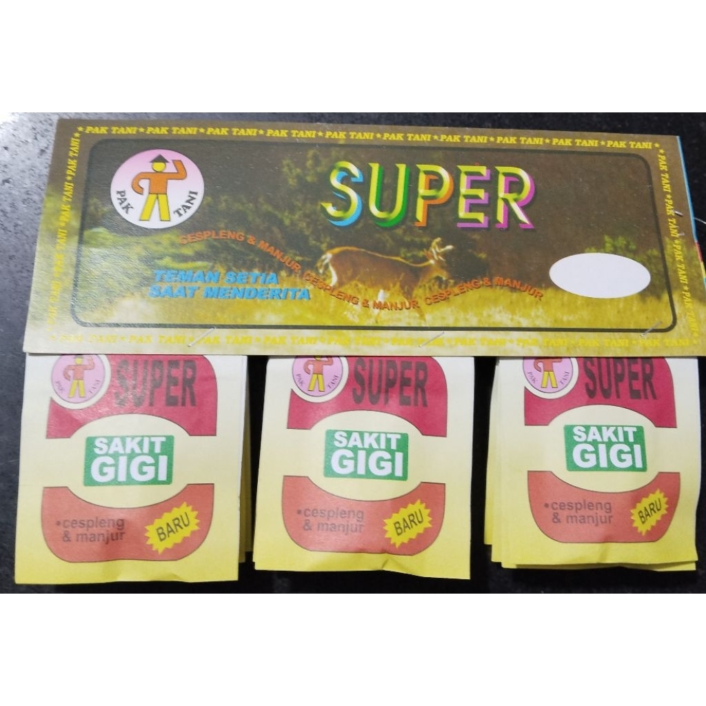 sakit gigi PAK TANI