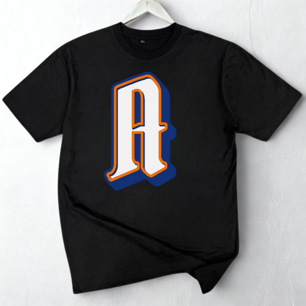 KAOS HITAM ANAK GAMBAR HURUF BISA REQUST HURUF SABLON DTF