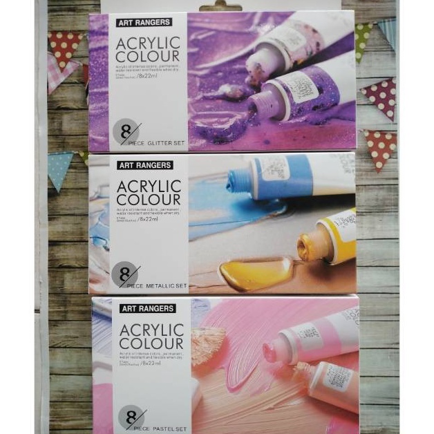 

KODE L55C TBMO ART RANGERS ACRYLIC COLOUR 8X22ML VTEC