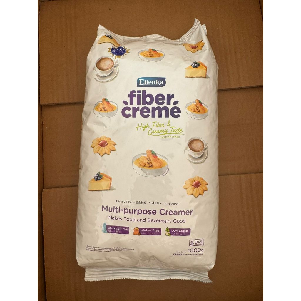 

Ellenka Fiber Creme Creamer 1kg Ellenka Fiber Creme Creamer 1kg