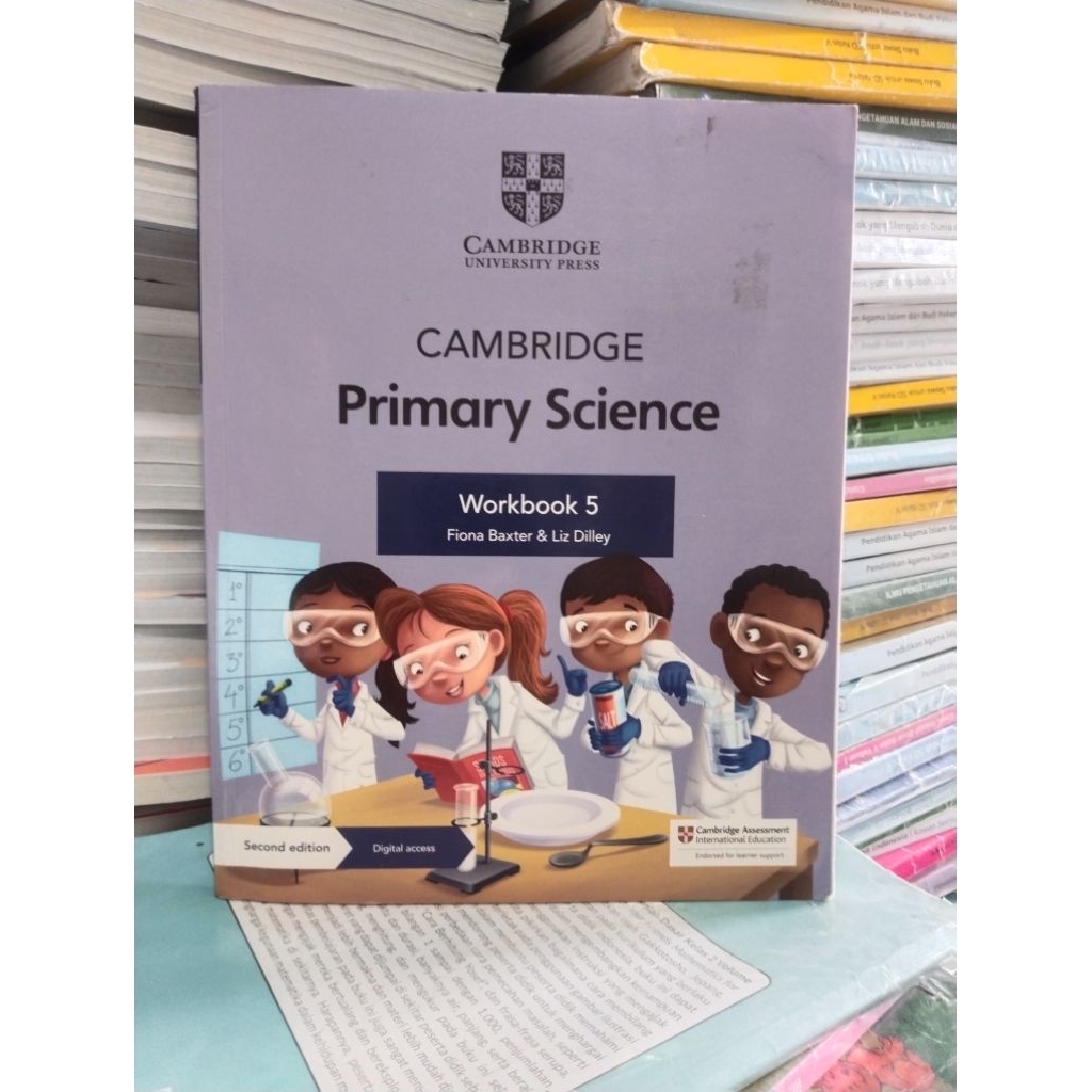 buku cambridge primary science workbook 5