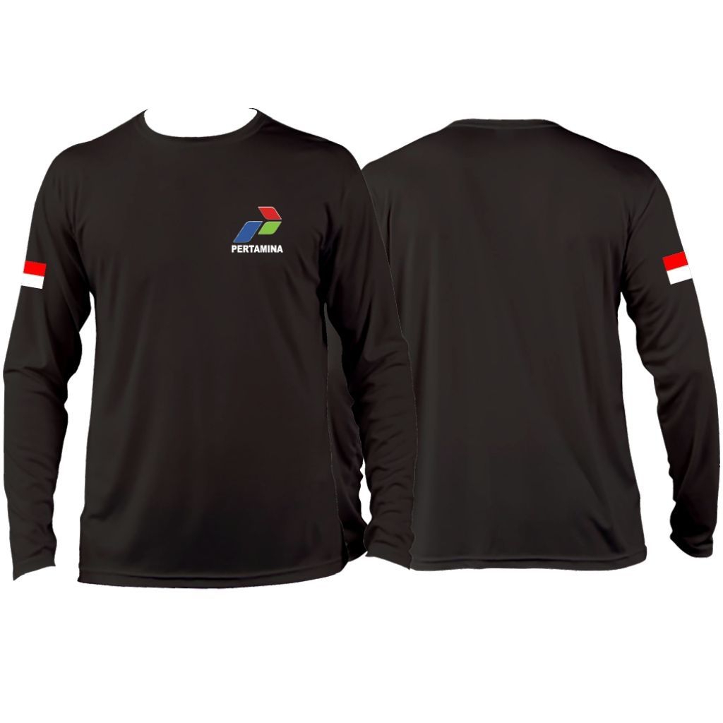 KAOS LENGAN PANJANG LOGO PERTAMINA