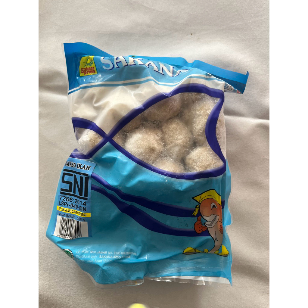 

Bakso ikan Sakana 500 gram