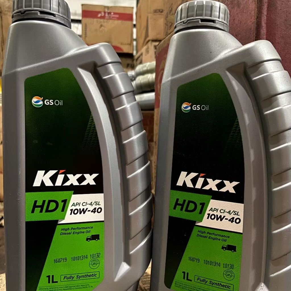 Oli Mesin Kixx HD1 10W-40/ 10W-30 Diesel (1Liter)