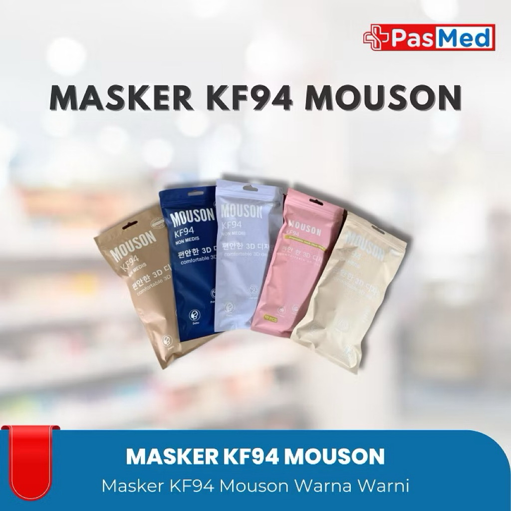 Masker Mouson KF94 Isi 10pcs