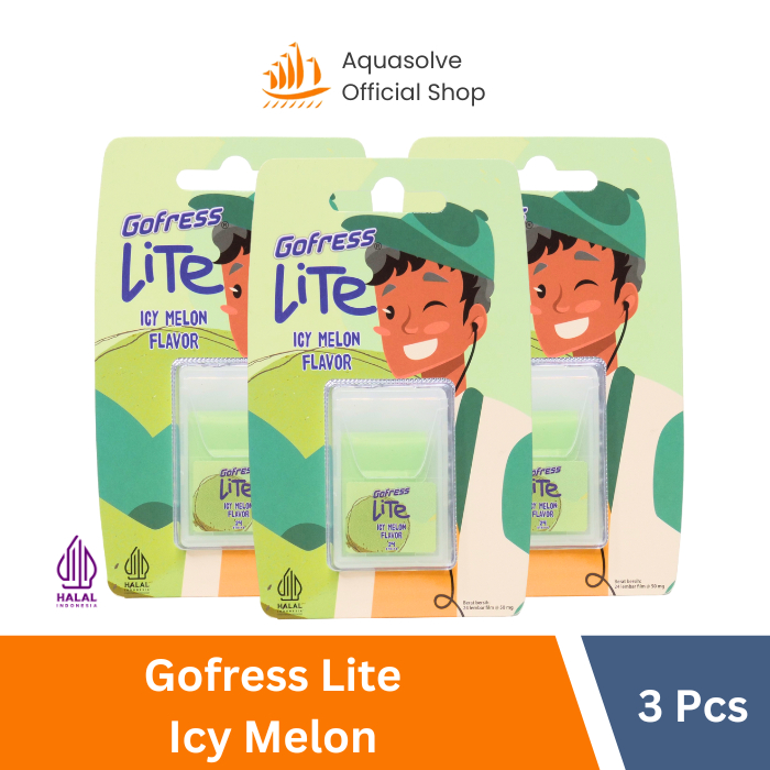 

[BUNDLE] Gofress Lite Icy Melon (3 Pcs)