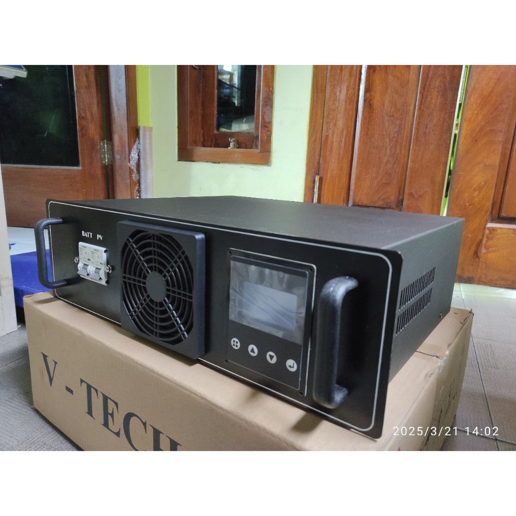 Jtterang Scc Mppt Rating 100A 100 Amper Rack Mount Mppt Solar Charging 100A Casing Mppt Lokal Mppt