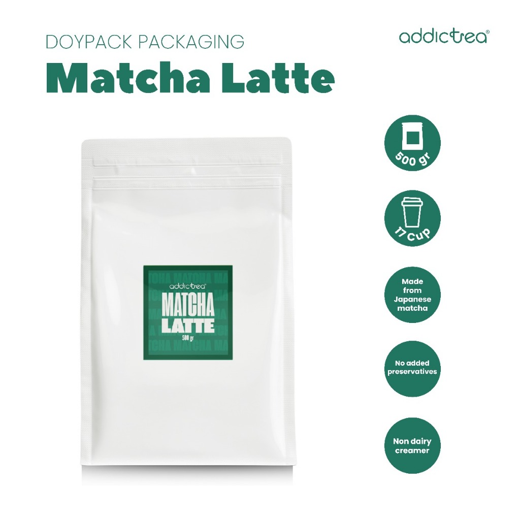 

Addictea Matcha Latte Kemasan Bulk 500gr