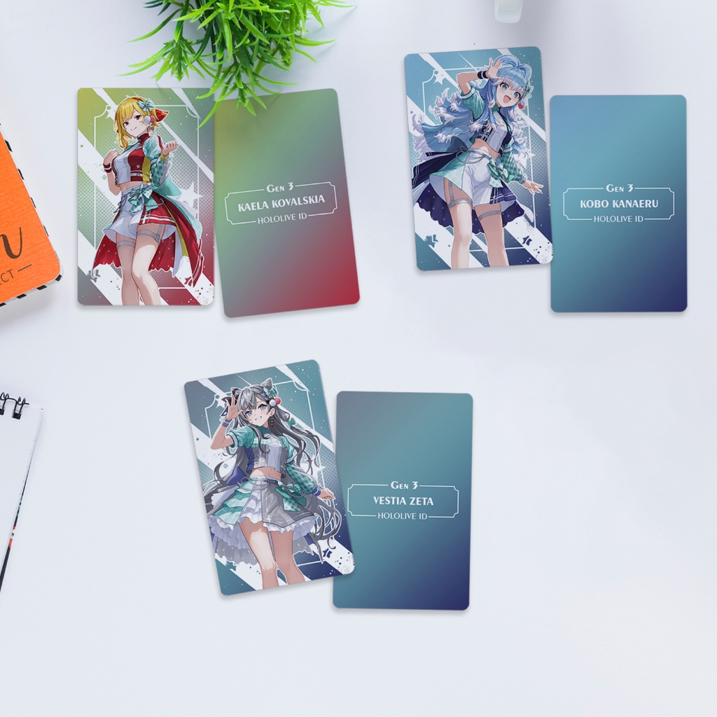 Photocard ID GEN 3 Idol Costume - Kaela Kovalskia - Kobo Kanaeru - Vestia Zeta