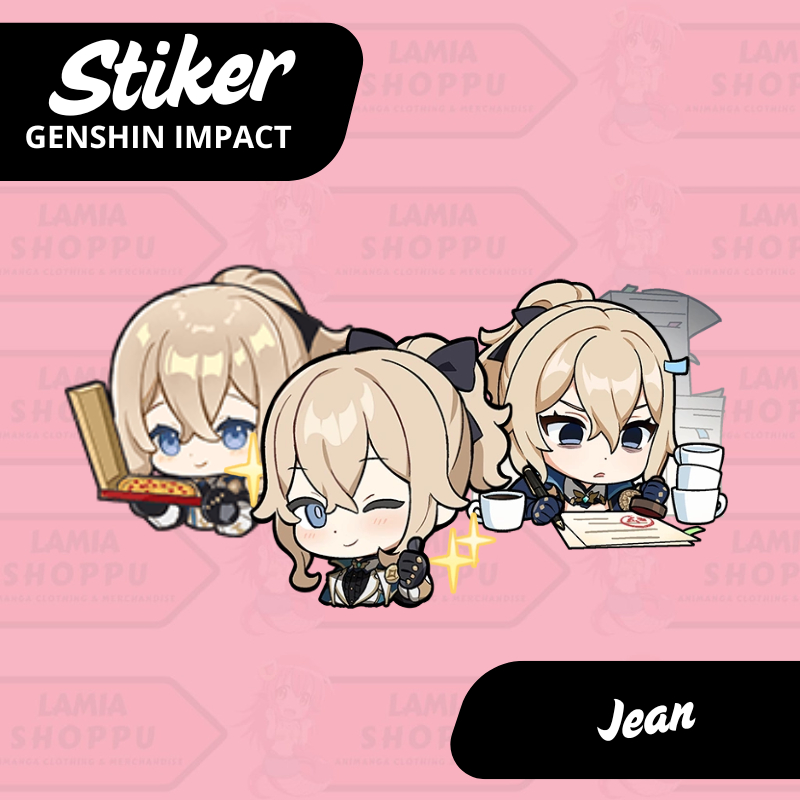 

Sticker Genshin Impact Jean | StikerJean Genshin | Sticker Jean GI