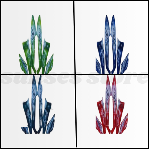 STIKER STRIPING STANDART MIO SPORTY 2009 LIS LES BODY MIO SPORTY 2009